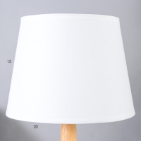 Настольная лампа "Эстен" Е14 40Вт белый 19,5х19,5х32 см RISALUX