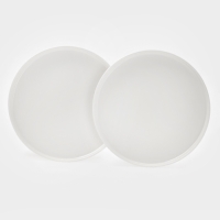 Набор тарелок 2 шт 20х2 см Magistro  "White Snow"