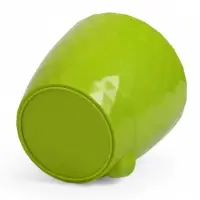 Кашпо с прикорневым поливом "Румба" 1 л, D13,5 см, h-12 см, цвет киви