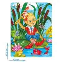 Пазл детские сказки &laquo;Буратино&raquo;, 24 элемента