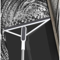 Водосгон с черенком из нержавеющей стали Raccoon, TPR сгон, 96&times;34 см