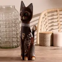 Сувенир дерево "Кошка" 30 см