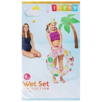 Круг для плавания &laquo;Яркий&raquo;, d=61 см, от 6-10 лет, цвет МИКС, 59241NP INTEX