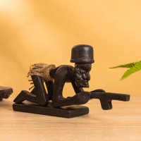 Сувенир &laquo;Абориген солдат&raquo;, 5&times;12&times;23 см, дерево