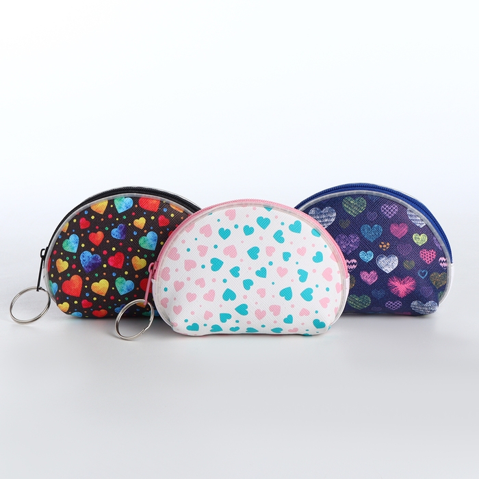 Кошелёк детский на молнии &laquo;Выбражулька&raquo;, цвет МИКС