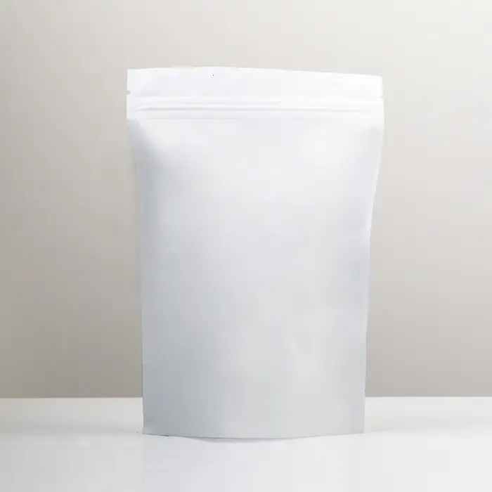 Пакет дой - пак, матовый, белый, 14&times;20&times;4 см