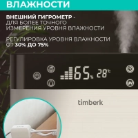 Ультразвуковой увлажнитель воздуха T-HU6-A19E-W