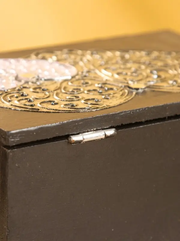 Шкатулка "Сердца" 18х12х8 см, МДФ