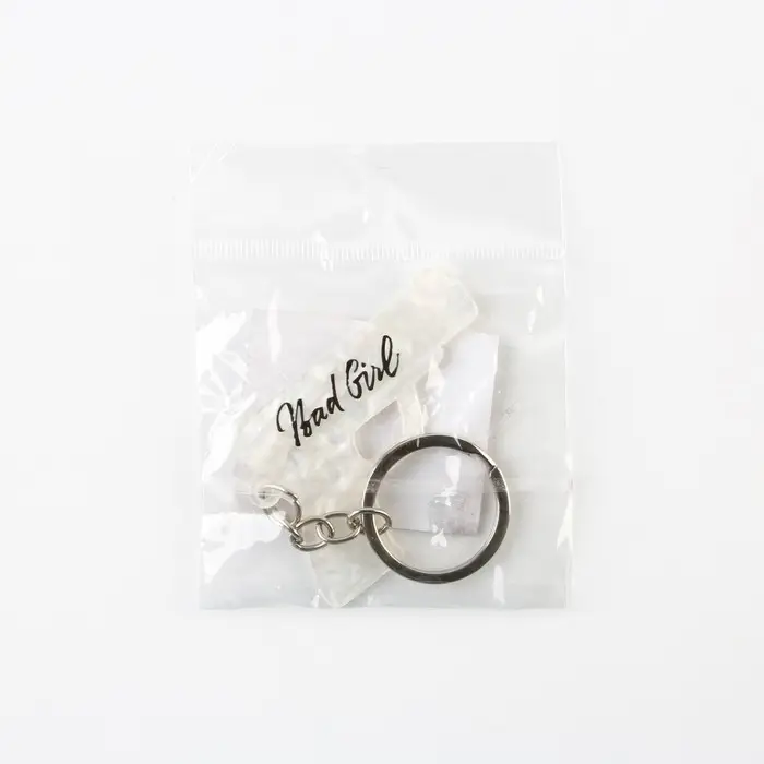 Брелок для ключей акриловый &laquo;Bad gir&raquo;, 4,4 х 6 см