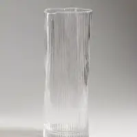 Ваза стекло настольная "Энико" 25х9 см, прозрачный