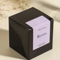 Свеча в вулканическом подсвечнике "Изгиб" зелёная 8,3х8,5х7 см