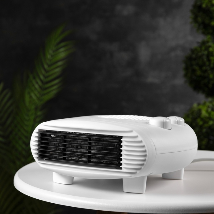 Тепловентилятор Luazon LTO-06, напольный, 2000 Вт, 2 режима, до 20 м&sup2;, белый