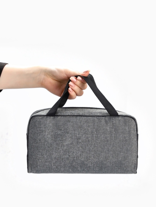 Косметичка на молнии, цвет коричневый