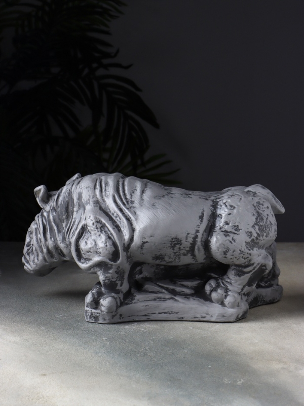 Копилка "Носорог" 32х19х16 см, серый