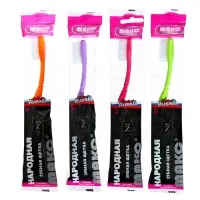 Зубная щётка &laquo;Ассорти&raquo; средней жёсткости, микс