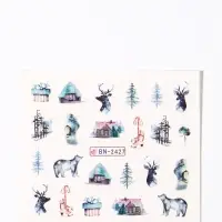 Слайдеры для ногтей &laquo;Holiday&raquo;, разноцветные