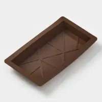 Форма для дубайского шоколада "Ломтики", 25x14x2,5 см