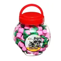 Ластик фигурный "Кактус", МИКС