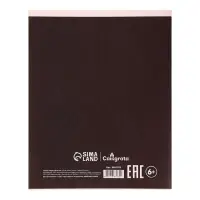 Тетрадь предметная 48 листов в клетку Calligrata, &laquo;СуперНеон. География&raquo;, обложка мелованный картон