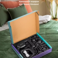 Перкуссионный массажер для ног, рук, шеи КТ-2976 (2 в 1)