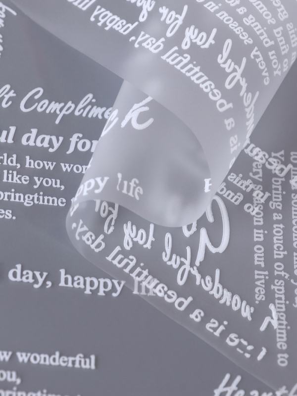 Пленка для цветов, матовая,&laquo;Комплимент&raquo; белый, 0.6&times;10 м