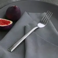 Вилка столовая Доляна &laquo;Пулкин&raquo;, длина 19.8 см, толщина 1.2 мм, серебристая