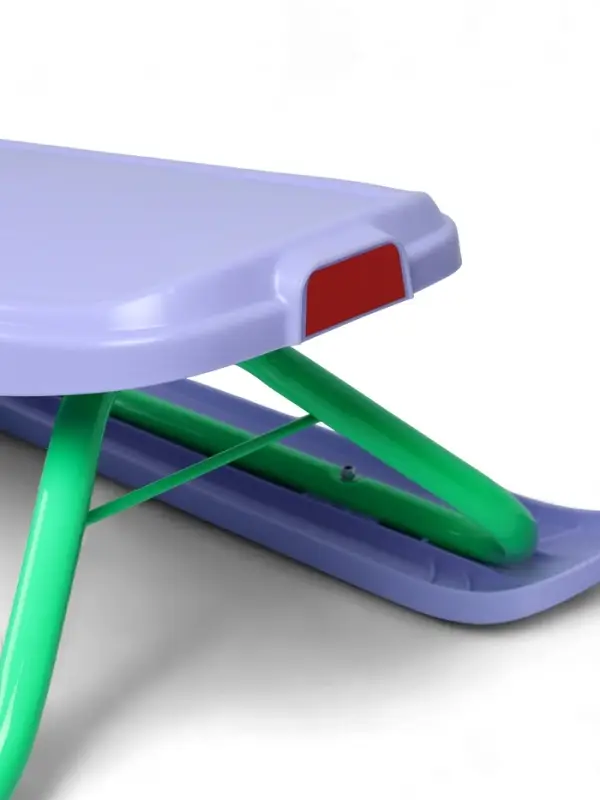 Снегокат, мятный, сиреневый, ТСП/МС Nika Kids