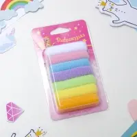 Резинка для волос "Махрушка " (набор 7 шт) яркий