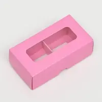 Коробка для 2 конфеты, 10.5&times;5.5&times;3.5 см