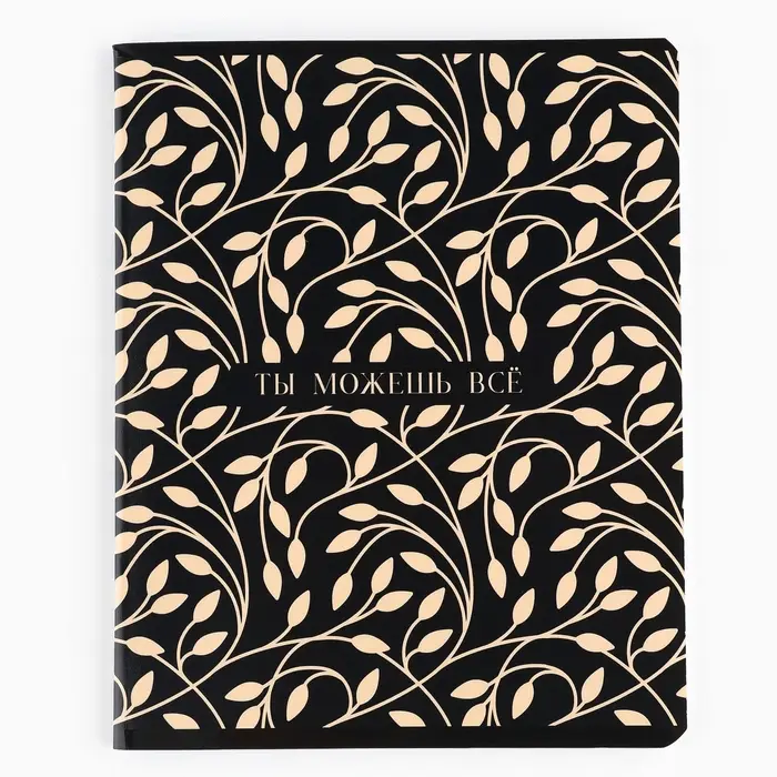 Тетрадь в клетку, 48 л., А5, на скрепке, блок №1 &laquo;Ты можешь всё&raquo; МИКС