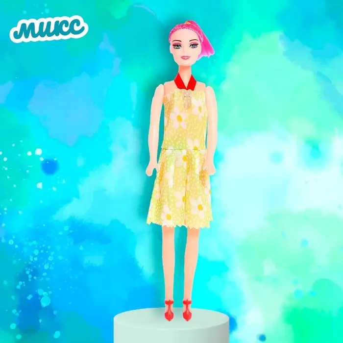 Кукла-модель &laquo;Оленька&raquo; в вечернем платье, МИКС