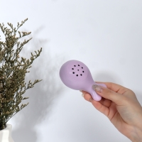 Щётка для умывания &laquo;Кит&raquo;, силиконовая и поролоновая, 9,8 см, цвет МИКС