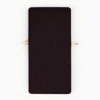 Магнит новогодний с блоком для записи и карандашом &laquo;Новый год: Тепла и счастья&raquo;, 7 х 14,4 см