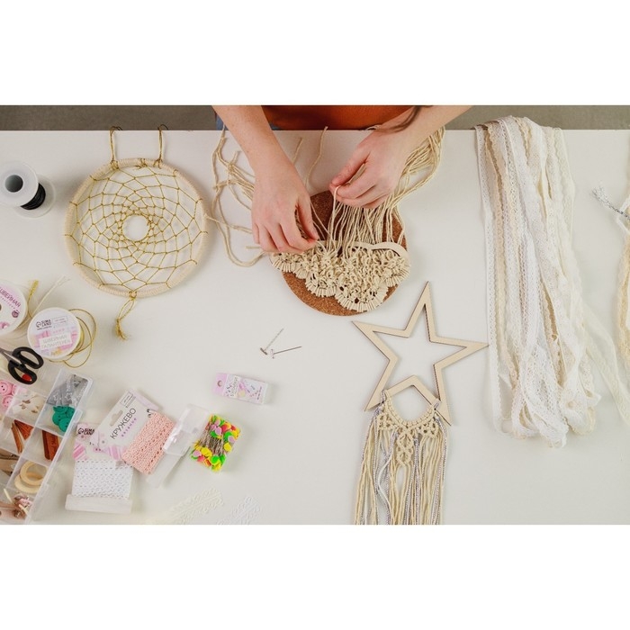 Основа для макраме &laquo;Звезда&raquo;, 20 &times; 20 &times; 0,4 см