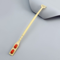 Массажёр - чесалка, двусторонний, универсальный, 2 колеса, цвет МИКС