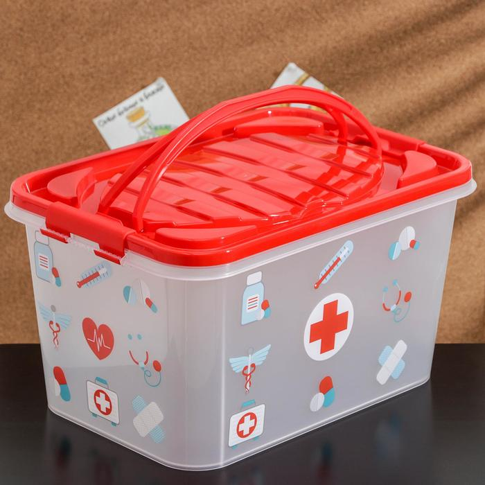 Аптечка &laquo;Доктор+&raquo;, 15 л, прямоугольная