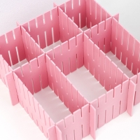 Органайзер - разделитель для ящиков, 37&times;7 см, 4 шт, цвет МИКС