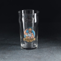 Стакан стеклянный для пива &laquo;Пейл-Эль&raquo;, 570 мл, рисунок МИКС