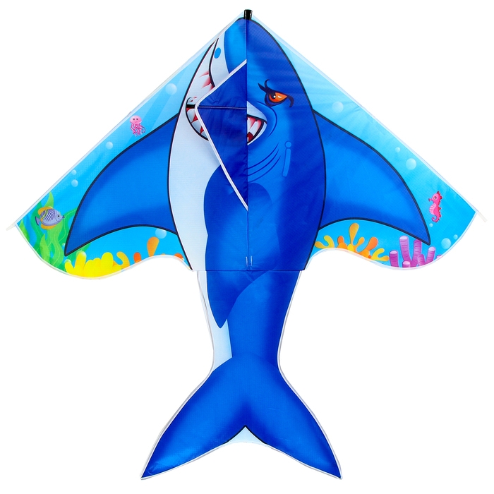 Воздушный змей &laquo;Морской хищник&raquo;, цвета МИКС