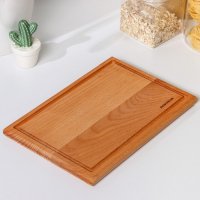 Доска разделочная Доляна &laquo;БУковский&raquo;, 30&times;20&times;2 см, для стейка, бук