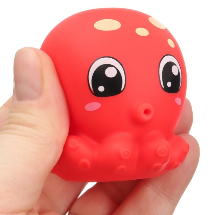 Набор игрушек для ванны &laquo;Поймай рыбку&raquo;, ковш, брызгалки, 4 шт, Крошка Я