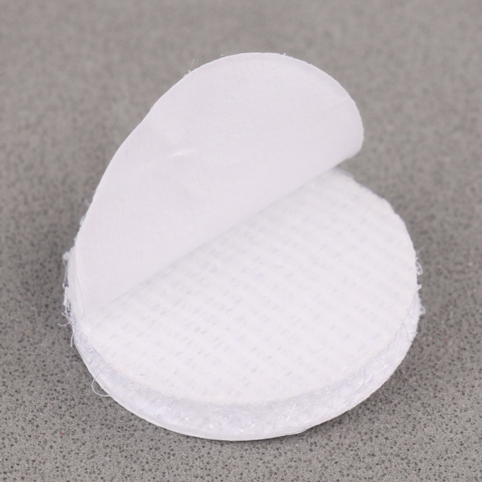 Липучка на клеевой основе &laquo;Круг&raquo;, набор 55 шт., размер 1 шт: 1,5 см