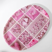 Поднос пластиковый &laquo;Сладости&raquo;, 38&times;28&times;2,5 см, цвет МИКС