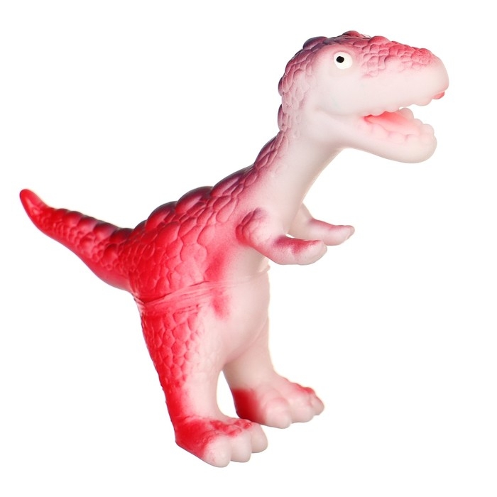 Набор резиновых игрушек для ванны &laquo;Динозаврики&raquo;, 10 см, с пищалкой, 5 шт, Крошка Я