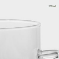 Банка стеклянная для хранения сыпучих продуктов с ложкой &laquo;Эко&raquo;, 400 мл, 10,5&times;8,5 см, с бамбуковой крышкой