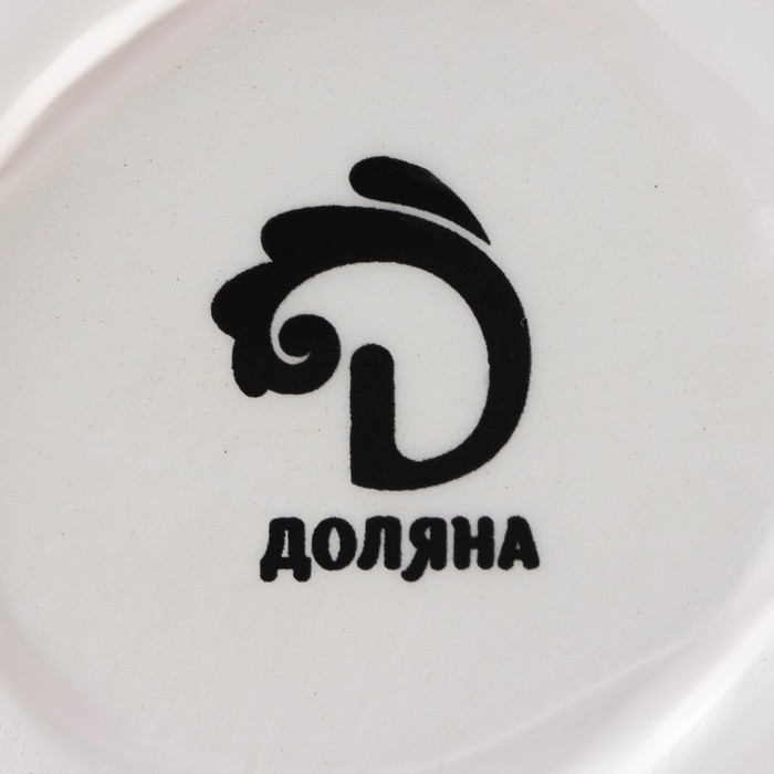 Сахарница Доляна &laquo;Зайка&raquo;, 650 мл, цвет голубой