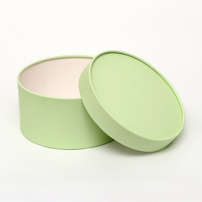 Подарочная коробка медовая дыня, завальцованная без окна, 21 х 11 см