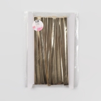 Косая бейка, кожзам, 8 мм &times; 10 &plusmn; 1 м, цвет бежевый