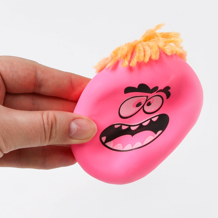 Антистресс сквиш мялка капитошка &laquo;Монстры&raquo;, в шоубоксе, с мукой