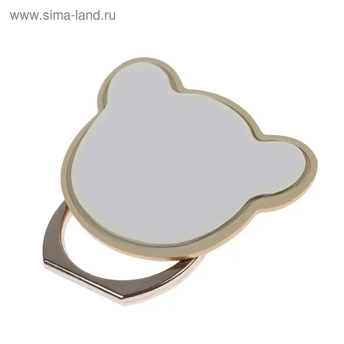 Держатель-подставка с кольцом для телефона Luazon, в форме &laquo;Мишки&raquo;, цвет золотой